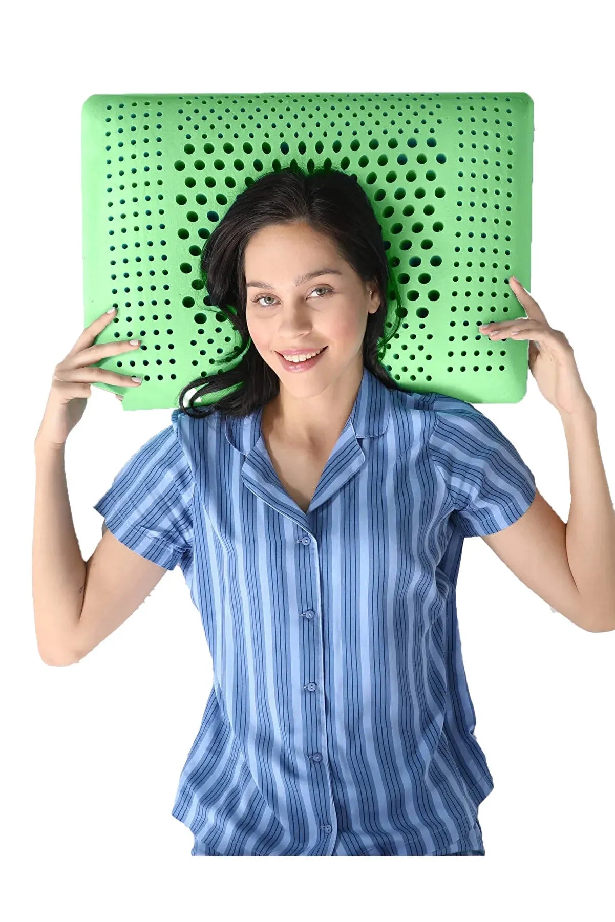 Aromatherapie Hoofdkussens Traagschuim, Therapie Orthopedisch Slaapkussen, Nekklachten, Slaapkussen met Aroma , Ergonomisch Kussen, Memory Foam Kussen, Orthopedisch Kussen, Hoofdkussens, 60x40x15 cm