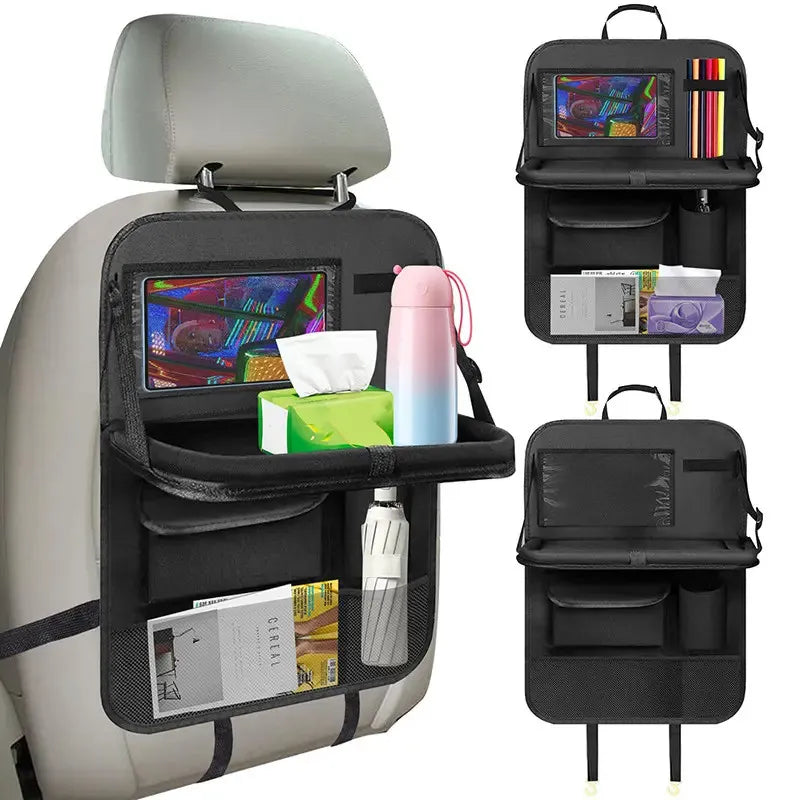 Auto Organizer, Autostoel Organizer, Reistafel voor Kinderen, Tablet Houder Auto, Baby Kinderen Autostoel Organizer, Tablet Houder, Stoel Organizer voor Kinderen, Autostoelen Rugleuning, Autostoelbescherming, Autotafel, Speeltafel, Eettafel
