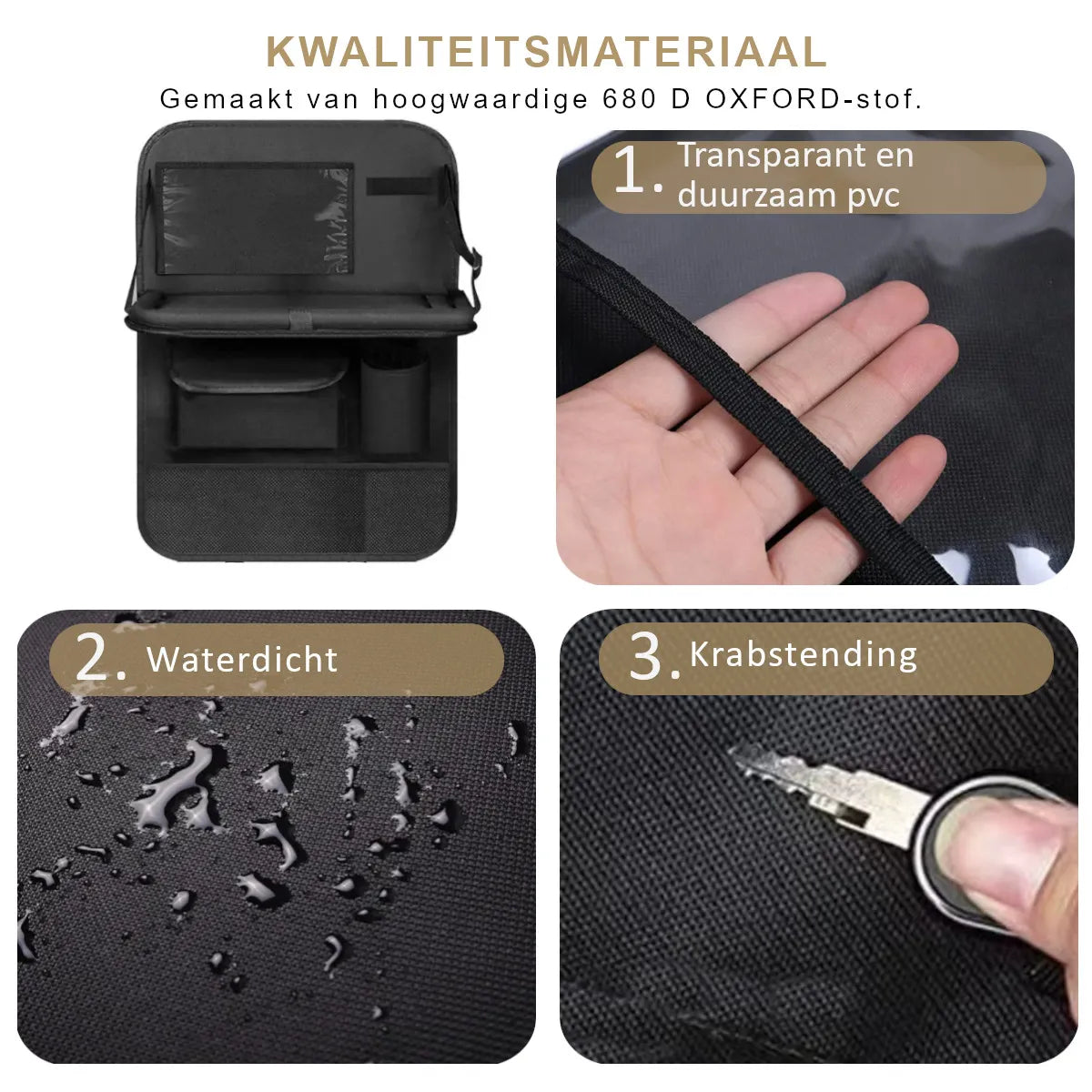 Auto Organizer, Autostoel Organizer, Reistafel voor Kinderen, Tablet Houder Auto, Baby Kinderen Autostoel Organizer, Tablet Houder, Stoel Organizer voor Kinderen, Autostoelen Rugleuning, Autostoelbescherming, Autotafel, Speeltafel, Eettafel