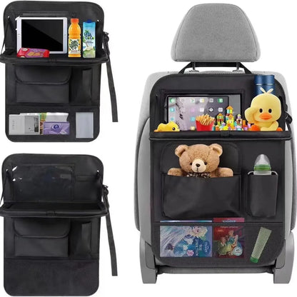 Auto Organizer, Autostoel Organizer, Reistafel voor Kinderen, Tablet Houder Auto, Baby Kinderen Autostoel Organizer, Tablet Houder, Stoel Organizer voor Kinderen, Autostoelen Rugleuning, Autostoelbescherming, Autotafel, Speeltafel, Eettafel