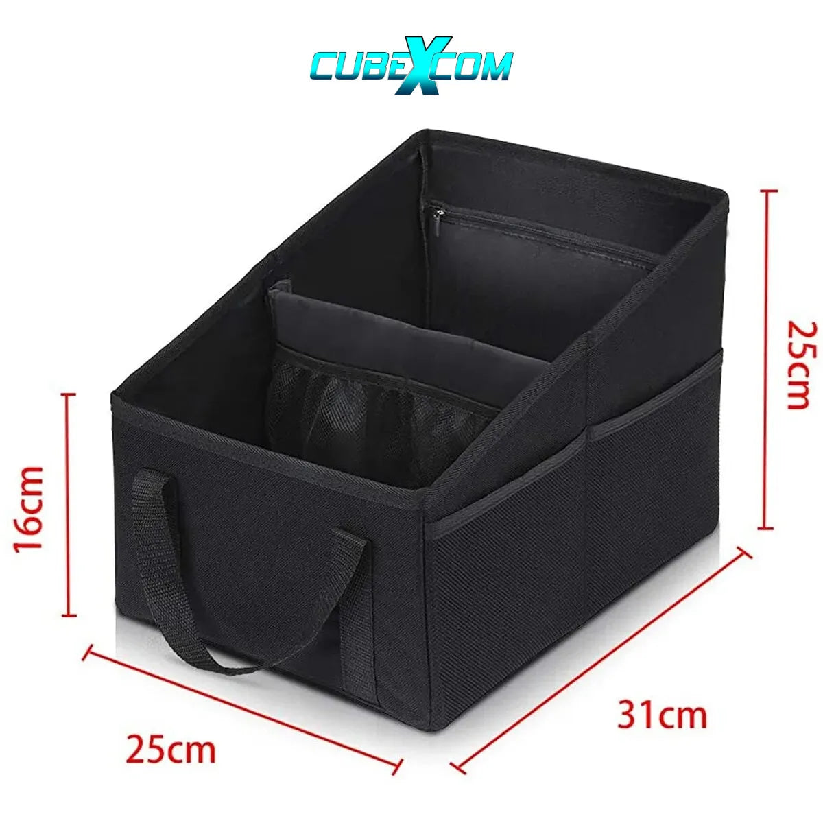 Auto Organizer Kofferbak, Auto Organizer, Autostoel Organizer, Opvouwbare Kofferbaktas, Anti-Slip Ontwerp Voorstoel Of Achterbank En Kofferbak Opbergdoos,Toolbag, Autotas, Auto Opbergtas, Kofferbak Gereedschapstas, Meerdere Mesh Zakken