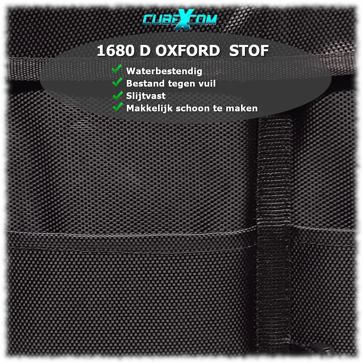 Auto Organizer Kofferbak, XXL Auto Organizer, 63 Liter Autostoel Organizer, Opvouwbare Kofferbaktas, Anti-Slip Ontwerp Voorstoel Of Achterbank En Kofferbak Opbergdoos,Toolbag, Autotas, Auto Opbergtas, Kofferbak Gereedschapstas, Meerdere Mesh Zakken