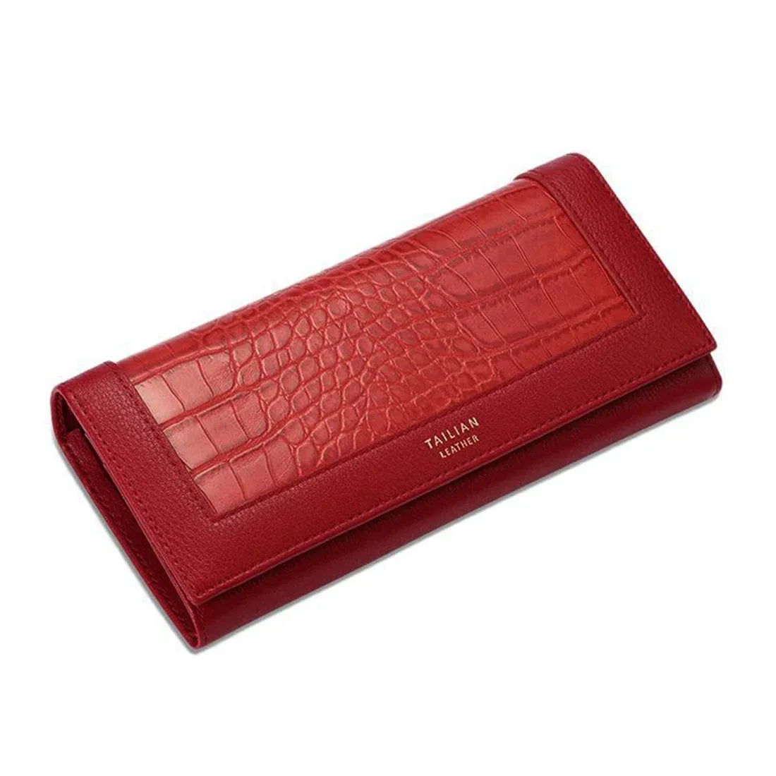 Portemonnee Dames, Portemonnee, Portefeuille Dames, Dames Pasjes Houder, Card Holder Wallet, Portefeuille Dames Met Kaarthouders, Pasjeshouder Vrouwen, LEREN PATROON