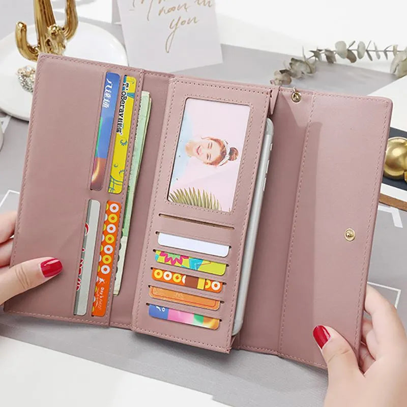 Portemonnee Dames, Portemonnee, Portefeuille Dames, Dames Pasjes Houder, Card Holder Wallet, Portefeuille Dames Met Kaarthouders, Pasjeshouder Vrouwen
