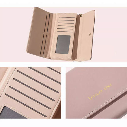 Portemonnee Dames, Portemonnee, Portefeuille Dames, Dames Pasjes Houder, Card Holder Wallet, Portefeuille Dames Met Kaarthouders, Pasjeshouder Vrouwen