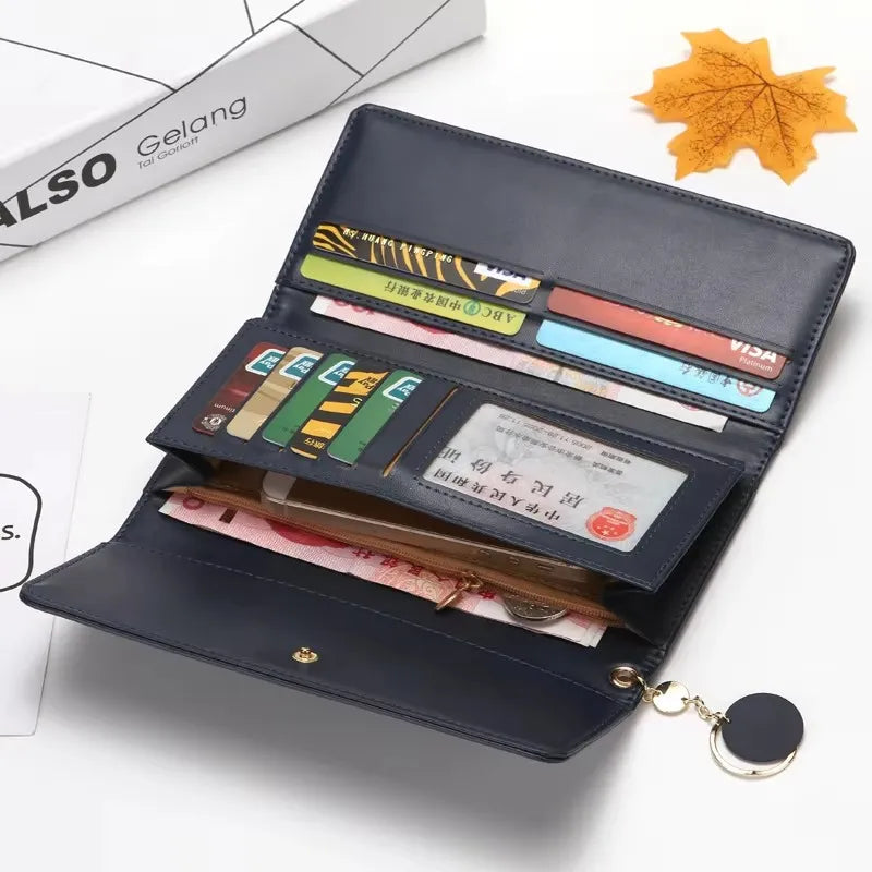 Portemonnee Dames, Portemonnee, Portefeuille Dames, Dames Pasjes Houder, Card Holder Wallet, Portefeuille Dames Met Kaarthouders, Pasjeshouder Vrouwen