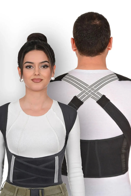 Rugbrace Postuur Corrector, Houding Rug Corrector, Houdings Correctie, Rugband, Comfortabele Ondersteuning Voor Wervelkolom Schouder En Rug, Rugsteun Voor Een Betere Lichaamshouding Voor Dames En Heren