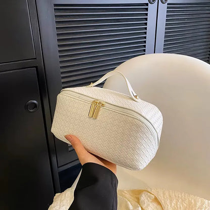 Toilettas, Make Up Tasje, Make Up Koffer, Beautycase, Make Up Organizer, Make Up Tas, Reis Toilettas, Reistas, Toilettas Dames, Make Up Organizer, Make Up Etui, Beautycase Koffer, Cosmetica Tas, Moederdag, Valentijnsdag, GEBREID PATROON