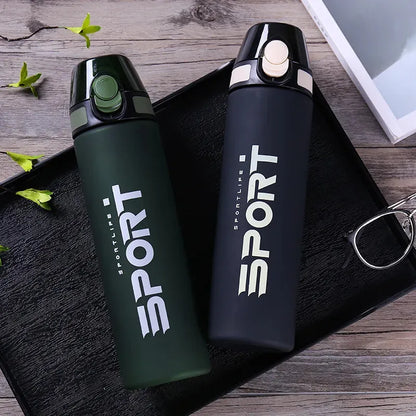 KHRONOX® Drinkfles, Waterfles, Drinkflessen, Waterflessen, Lekvrij, BPA Vrij, Drinkfles Volwassenen, Water Bottle, Drinkflessen Volwassenen, Drinkfles Met Rietje Volwassenen, UNIEK RIETJE, 750 ML