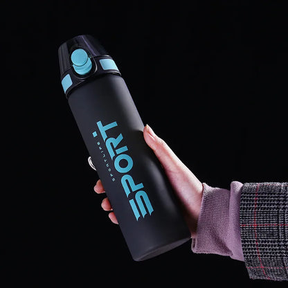 KHRONOX® Drinkfles, Waterfles, Drinkflessen, Waterflessen, Lekvrij, BPA Vrij, Drinkfles Volwassenen, Water Bottle, Drinkflessen Volwassenen, Drinkfles Met Rietje Volwassenen, UNIEK RIETJE, 750 ML