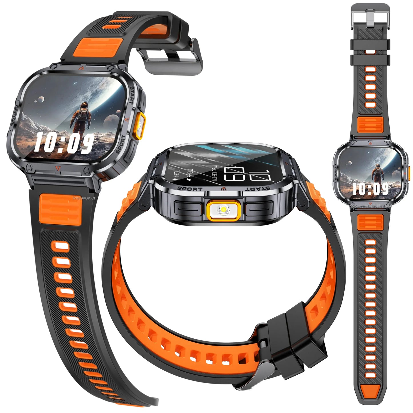 Smartwatch Dames en Heren, Horloge, Smartwatch Bluetooth, Sporthorloge, Horloge Heren en Dames, Activity Tracker, IPS Scherm, WATERDICHT, 30 Dagen Batterij, Smartwatches geschikt voor IOS, Android