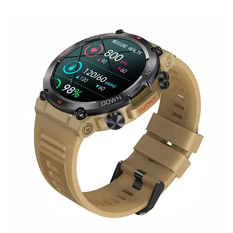 Smartwatch Dames en Heren, Horloge, Smartwatch Bluetooth, Sporthorloge, Horloge Heren en Dames, Activity Tracker, IPS Scherm, WATERDICHT, 30 Dagen Batterij, Smartwatches geschikt voor IOS, Android