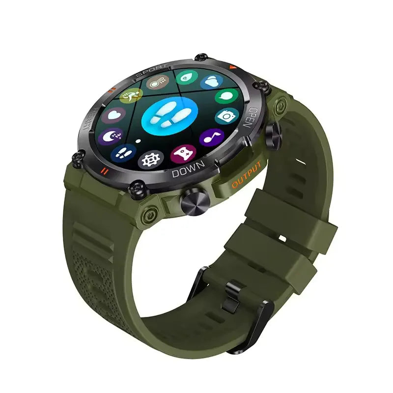Smartwatch Dames en Heren, Horloge, Smartwatch Bluetooth, Sporthorloge, Horloge Heren en Dames, Activity Tracker, IPS Scherm, WATERDICHT, 30 Dagen Batterij, Smartwatches geschikt voor IOS, Android