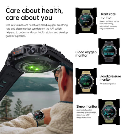 Smartwatch Dames en Heren, Horloge, Smartwatch Bluetooth, Sporthorloge, Horloge Heren en Dames, Activity Tracker, IPS Scherm, WATERDICHT, 30 Dagen Batterij, Smartwatches geschikt voor IOS, Android