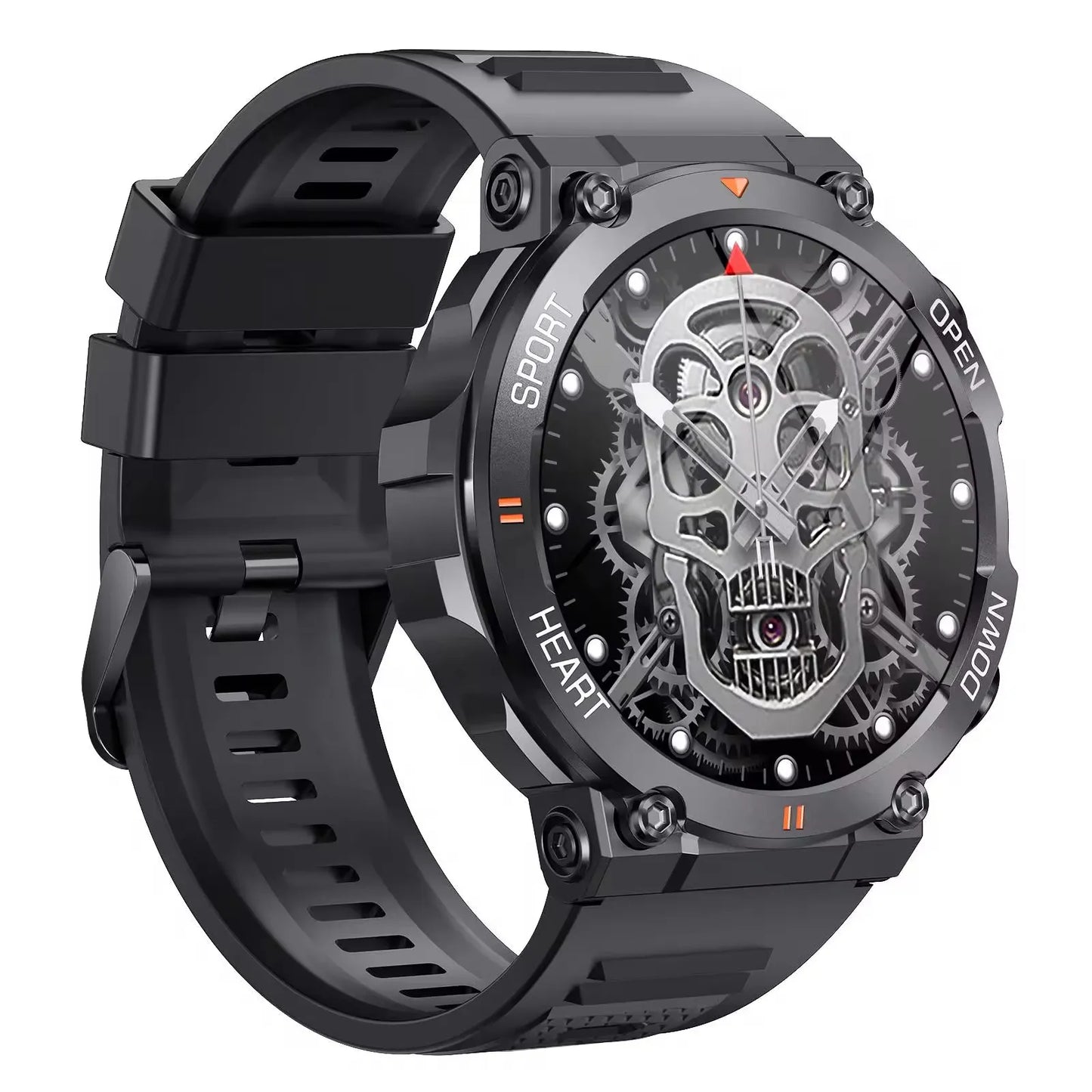 Smartwatch Dames en Heren, Horloge, Smartwatch Bluetooth, Sporthorloge, Horloge Heren en Dames, Activity Tracker, IPS Scherm, WATERDICHT, 30 Dagen Batterij, Smartwatches geschikt voor IOS, Android